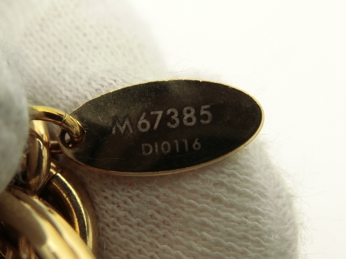Authenticated Used Louis Vuitton M63133 Enamel,Monogram Charm